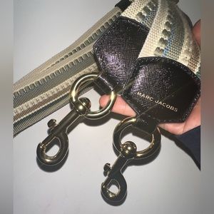 Marc Jacobs Webbing Strap - Silver Sage